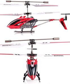 Syma S107/S107G R/C Helicopter with Gyro- Red 28 51T 2O12e2L