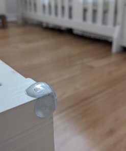 Corner Protector for Baby, Protectors Guards - Furniture Corner Guard & Edge Safety Bumpers - Baby Proof Bumper & Cushion to Cover Sharp Furniture & Table Edges - Clear and Transparent - (12 Pack) 12 Count (Pack of 1) 32 51T 7OgnpkL