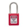 Master Lock 410RED Lockout Tagout Safety Padlock with Key Red 1-1/2", 1-3/4" 19 51T7DNcSYeL