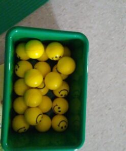 Neliblu 24 Pack Smile Stress Balls for Kids and Adults - 2" Stress Balls in Bulk - Neon Yellow Funny Face Squishy Balls to Support Anxiety - Fidget Toys, Party Favors, Goodie Bag Stuffers for Kids 37 51T8TK9NQnL