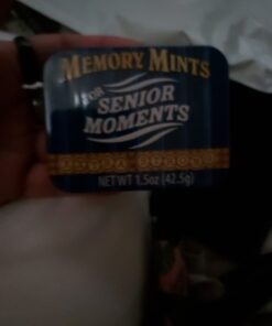 Boston America Gag Gifts Memory Mints, Sugar Candy for Senior Moments Fun Gag Tin 1.5 Ounce (Pack of 1) 17 51T9BlGBaWL