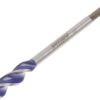 IRWIN SPEEDBOR Tri Flute Wood Drill Bit 1/2" X 6" (3041001), Silver Metallic 1/2-Inch Bit 45 51TIgYdb89L