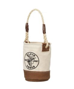 Klein Tools 5104MINI Mini Tool Bucket, Leather-Bottom 27 51TJRtlzzZS