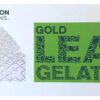 Gold Leaf Gelatin Sheets, 500 Sheets, 200 Bloom, Champion Leaf Gelatine, 1/KG (2.2/Lbs) 29 51TNSfn1QL