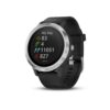 Garmin 010-01769-01 Vivoactive 3, GPS Smartwatch with Contactless Payments and Built-In Sports Apps, Black with Silver Hardware 44 51TSoZg041L
