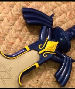 Zelda Link Master Sword Twilight Princess Fantasy Sword with Plaque - Blue (Blue) 64 51TTcnf LyL