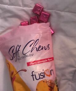 Bariatric Fusion Bariatric Multivitamin Soft Chew | Cherry Pineapple Flavor | Chewy for Post Bariatric Surgery Patients Including Gastric Bypass and Sleeve Gastrectomy | 60 Count | 1 Month Supply 21 51TXH8fv3ML