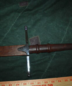 Whetstone Cutlery William Wallace Medieval Sword with Sheath, Silver, 8.75''x 41.625'' x 2.25'' 34 51TYFFl1IyL