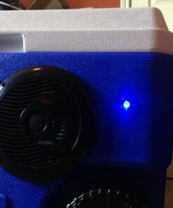 Ulincos Latching Pushbutton Switch U19C1 1NO1NC SPDT ON/Off Black Metal Shell with Blue LED Suitable for 19mm 3/4" Mounting Hole (Blue) Blue LED with Black 34 51TgdQmgSgL