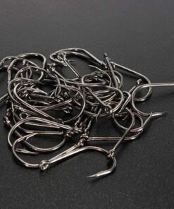 Alternative view of ZXUY 500 Pcs 10 Different Sizes Fishing Fish Hooks Fish Tackles Tool with Box Kit Style 1