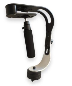 The Official Roxant Pro Video Camera Stabilizer Limited Edition (Midnight Black) with Low Profile Handle for GoPro, Smartphone, Canon, Nikon - or Any Camera up to 2.1 lbs. - Comes with Phone Clamp. 28 51Ti35dDzSL