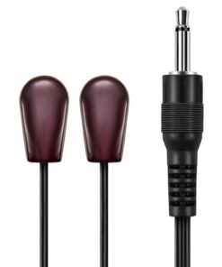 IR Infrared Emitter Extender Cable Extension (10 Feet 3Meter) Dual Head2 Eye 3.5mm Jack Infrared Red Transmitter Blaster Blink Eye Wire Cord Compatible with IR Repeater Extender System Kit, Xbox One 9 51TjNdSUp6L