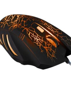 HAVIT HV-MS672 3200DPI Wired Mouse, 4 Adjustable DPI Levels, 800/1200/2400/3200DPI, 7 Circular & Breathing LED Light, 6 Buttons (Black) 33 51TlAVXRfxL