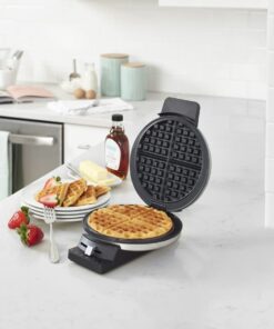 Cuisinart WMR-CAP2 Round Classic Waffle Maker, Brushed Stainless,Silver 37 51To7qrWXrL