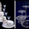 5 Tier Cascade Wedding Plastic Cake Stand (STYLE R500) 27 51TrA9opIfL