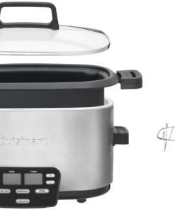 Cuisinart MSC-600 3-In-1 Cook Central 6-Quart Multi-Cooker: Slow Cooker, Brown/Saute, Steamer, Silver 29 51TsIrPh8 L