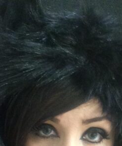 Black Cat Full Animal Hood Hoodie Hat Faux Fur 3 in 1 Function Paw Mittens Gloves 12 51TxOoFiMiL