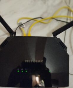 NETGEAR WiFi Router (R6230) - AC1200 Dual Band Wireless Speed (up to 1200 Mbps) | Up to 1200 sq ft Coverage & 20 Devices | 4 x 1G Ethernet and 1 x 2.0 USB ports AC1200 WiFi Router 28 51Ty7Rid3NL