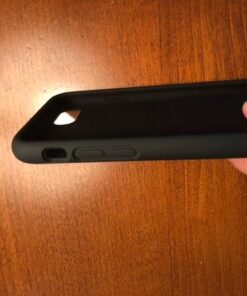 Anuck iPhone SE Case 2022/2020, iPhone 8 Case, iPhone 7 Case, Non-Slip Liquid Silicone Gel Rubber Bumper Phone Case Soft Microfiber Lining Hard Shockproof Protective Cases Cover 4.7", Black 27 51U1gA5Q7UL