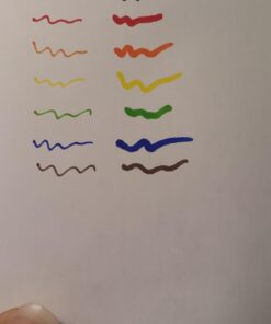 Amazon Basics Dual Tip Permanent Markers, Bullet Tip and Ultra Fine Tip, 8-Pack, Assorted 35 51U29N4ixaL