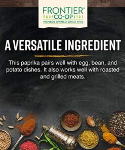 Frontier Co-op Organic Paprika, Ground, 1 Pound Bulk Bag 1 Pound (Pack of 1) 10 51U7Gf6RLL