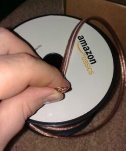 Amazon Basics 16-Gauge Speaker Wire Cable, 100 Feet, Bronze 1-Pack 41 51UA0vf1bsL