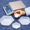 SEOH Plastic Hexagonal Weigh Boats Micro Dish 100pk 6 51UAi6KS4oL