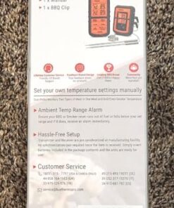 ThermoPro TP08 500FT Wireless Meat Thermometer for Grilling Smoker BBQ Grill Oven Thermometer with Dual Probe Kitchen Cooking Food Thermometer 39 51UEpcJS3sL