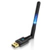 USB Wifi Adapter for PC, EDUP AC600M USB Wi-fi Dongle 802.11ac Wireless Network Adapter with Dual Band 2.4GHz/5Ghz High Gain Antenna for Desktop Laptop support Windows XP/Vista/7/8.1/10 Mac 10.7-10.15 44 51UH5uGGzxL