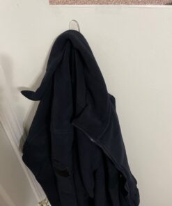 Command Medium Wall Hooks, Damage Free Hanging Wall Hooks with Adhesive Strips, No Tools Wall Hooks for Hanging Christmas Decorations, 7 Clear Wall Hooks and 12 Command Strips 38 51UK19t2U3L