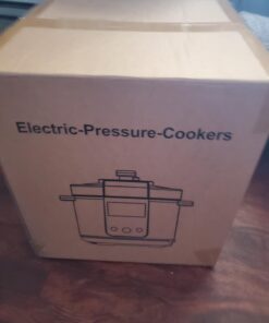 VBGK Pressure Cooker 6.3 Quart, 14-in-1 Electric Pressure Cooker, Knob & Touch Screen Multifunctional Slow Cooker,Sauté,Steamer, Stainless Steel, Keep Warmer, 24H Pre-Set Timer, Autoc Pressure Release Knob Control 21 51UPX212pPL