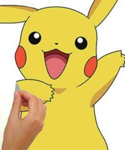 RoomMates RMK2536GM Pokemon Pikachu Peel and Stick Wall Decals , Yellow 17 51UQzlsRL5L