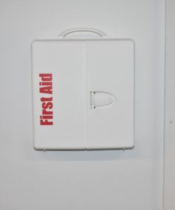 First Aid Only 1000-FAE-0103 50-Person SmartCompliance OSHA First Aid Kit for Businesses, Large Plastic First Aid Cabinet with Medications, 245 Pieces 28 51URY0G9EXL