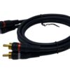 iMBAPrice 3 feet 2RCA Male to 2RCA Male Home Theater Audio Cable (3 Feet, Black) 2-RCA to 2-RCA