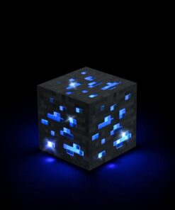 ThinkGeek Minecraft Light-Up Blue Stone Diamond Ore - Sure to Keep Pigmen Away 10 51UelfTY58L