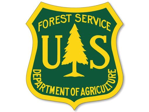 Green and Yellow US Forest Service Sticker (Dept of Agriculture Vinyl Decal Forestry (3 inch) U.S. Forest licensed 1 Green & Yellow