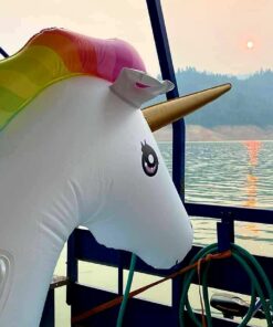 Jasonwell Big Inflatable Unicorn Pool Float Floatie Ride On with Fast Valves Large Rideable Blow Up Summer Beach Swimming Pool Party Lounge Raft Decorations Toys Kids Adults 3XL Rainbow 31 51UicBNQ2YL