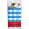 Plastic Party Tablecloths - Disposable, Rectangular Tablecovers - 4 Pack - Blue Gingham - By Party Dimensions 14 51UmPzLR2WL