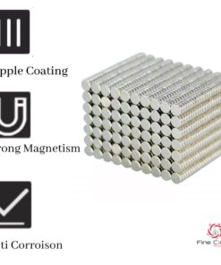 Premium 30 Pcs 5x3 mm Fine Clutter Small Magnets | Strong Magnets Fridge | Button Magnets | Small Magnets for Crafts | Mini Magnet | Small Circle Magnets | Bulk Magnets for Collars Whiteboard 27 51UoaC5b6IL