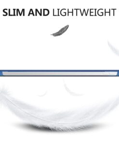 MoKo Case for iPad 10th Generation 10.9 inch 2022, Slim Stand Protective Cover with Hard PC Translucent Back Shell Cover for iPad 10th Gen 2022, Support Touch ID, Auto Wake/Sleep, Navy Blue 31 51UpStltPL