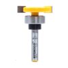 YONICO Top Bearing Slot Cutter Router Bit (1/4" Height - 1/4" Depth - 1/4" Shank) 1/4" Height - 1/4" Depth - 1/4" Shank 22 51Upip M 0L