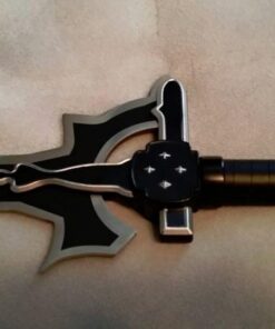 Sword Art Online SAO Medium Carbon Steel with Sheath-Kirito Elucidator, Asuna, Kirigaya (Kirito Elucidator Version 2) 38 51UsLm8iJ7L