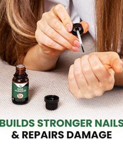 Toenail Renewal Solution Extra Strength Care for Toe Nail & Fingernails - Nail Repair Solution for Thick, broken, Discolored Nails - Renews Damaged Cracked Ingrown Toenail - Tea Tree Oil for Healthier and Extra Strength Nails - Made In USA 0.50 Fl Oz 39 51UveuYy8qL