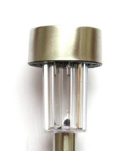 NEWOTE 10pcs Blue LED Outdoor Steel Garden Solar Powered Landscape Light Lamp 10 9 51V af5K qL