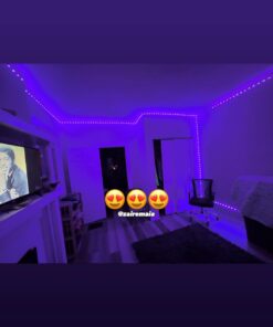 Tenmiro 65.6ft Led Strip Lights, Ultra Long RGB 5050 Color Changing LED Light Strips Kit with 44 Keys Ir Remote Led Lights for Bedroom, Kitchen, Home Decoration 55 51V1TpMurFL