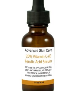 The Best Vitamin C Serum for Your Face-20% Vitamin C, 1% Vitamin E and 1% Ferulic Acid in Hyaluronic Acid Serum, Brighten Skin,reduce Fine Lines and Wrinkles 1 Oz)