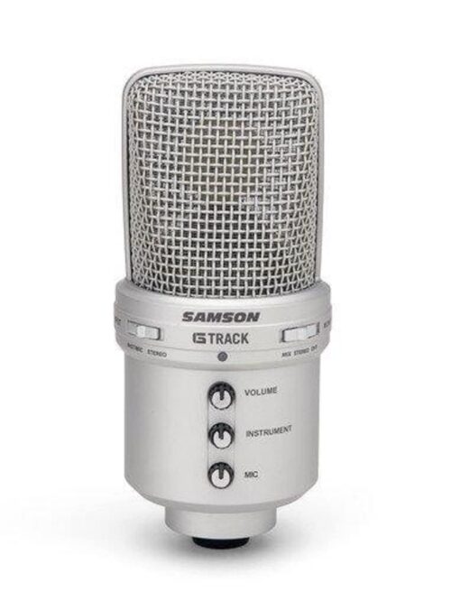 Samson G-Track USB Condenser Microphone with Audio Interface