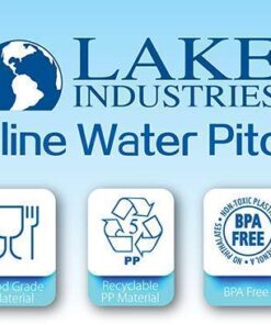 Lake Industries Alkaline Water Pitcher Cartridge Replacement | 150 liters/40 Gallon Capacity | Pure Clean Hydration | 4-Pack 10 51V8Gs7dUtL
