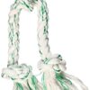 Booda Fresh N Floss 3 Knot Tug Rope Dog Toy, X-Large, Spearmint 28 51V8RyRs8DL