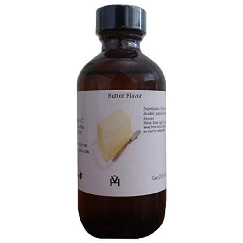 Catalog 4 OliveNation Natural Butter Flavor Extract, Rich Buttery Flavoring for Baked Goods, Beverages, Sugar Free, PG Free, Non-GMO, Gluten Free, Kosher - 4 ounces